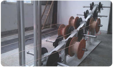 ZCN08D-4、8、12頭氣動漲力可調(diào)式放線架